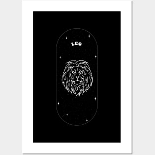 Leo Zodiac Sign - Astrological sign Posters and Art